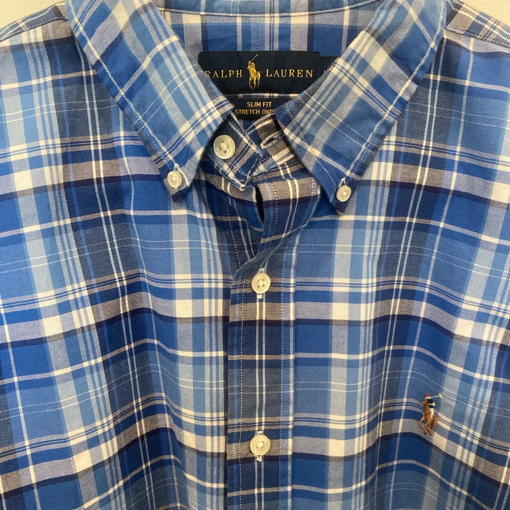 Ralph Lauren men’s long sleeve button down.